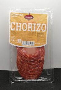 Chorizo tranché 100gr